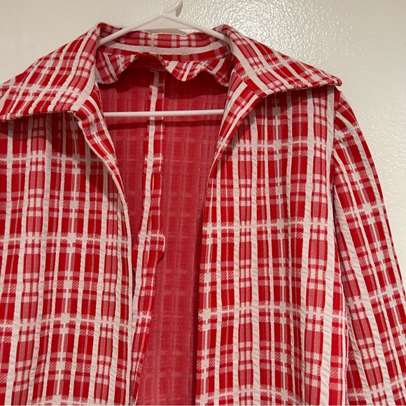 Vintage 60s Plaid Jacket - Picture 2 of 9